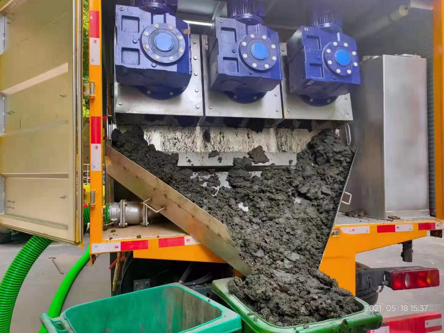 沾化化粪池清掏城市维护站-泥浆净化干湿分离处理